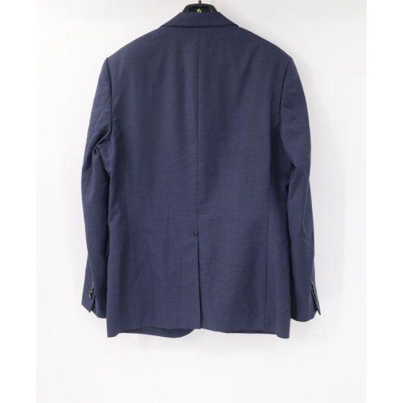 g-star blazer Mens 38/40 Correctline CL core two button navy wool blend notch - Picture 6 of 16